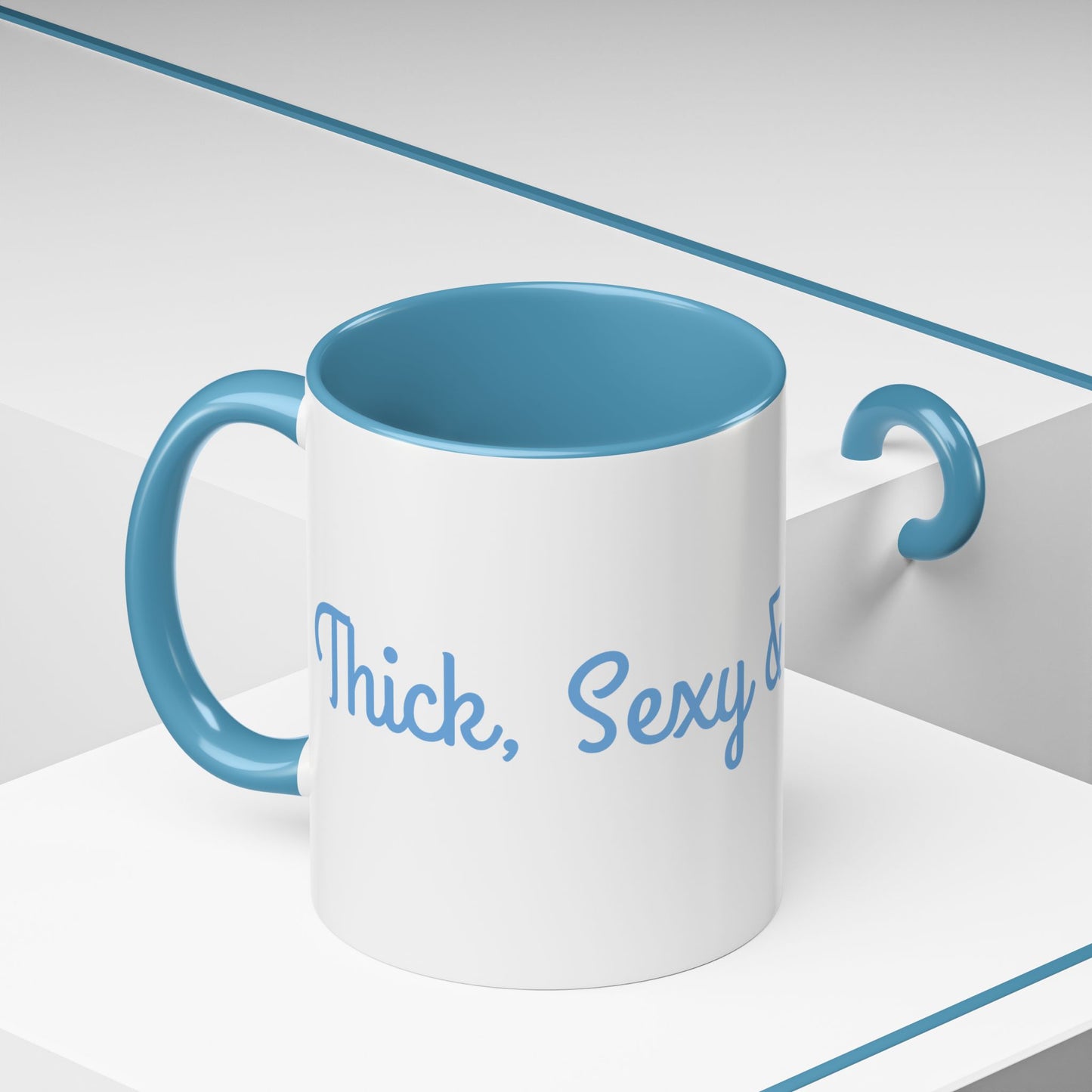 Baby Blue Sexy Mug (11, 15oz)