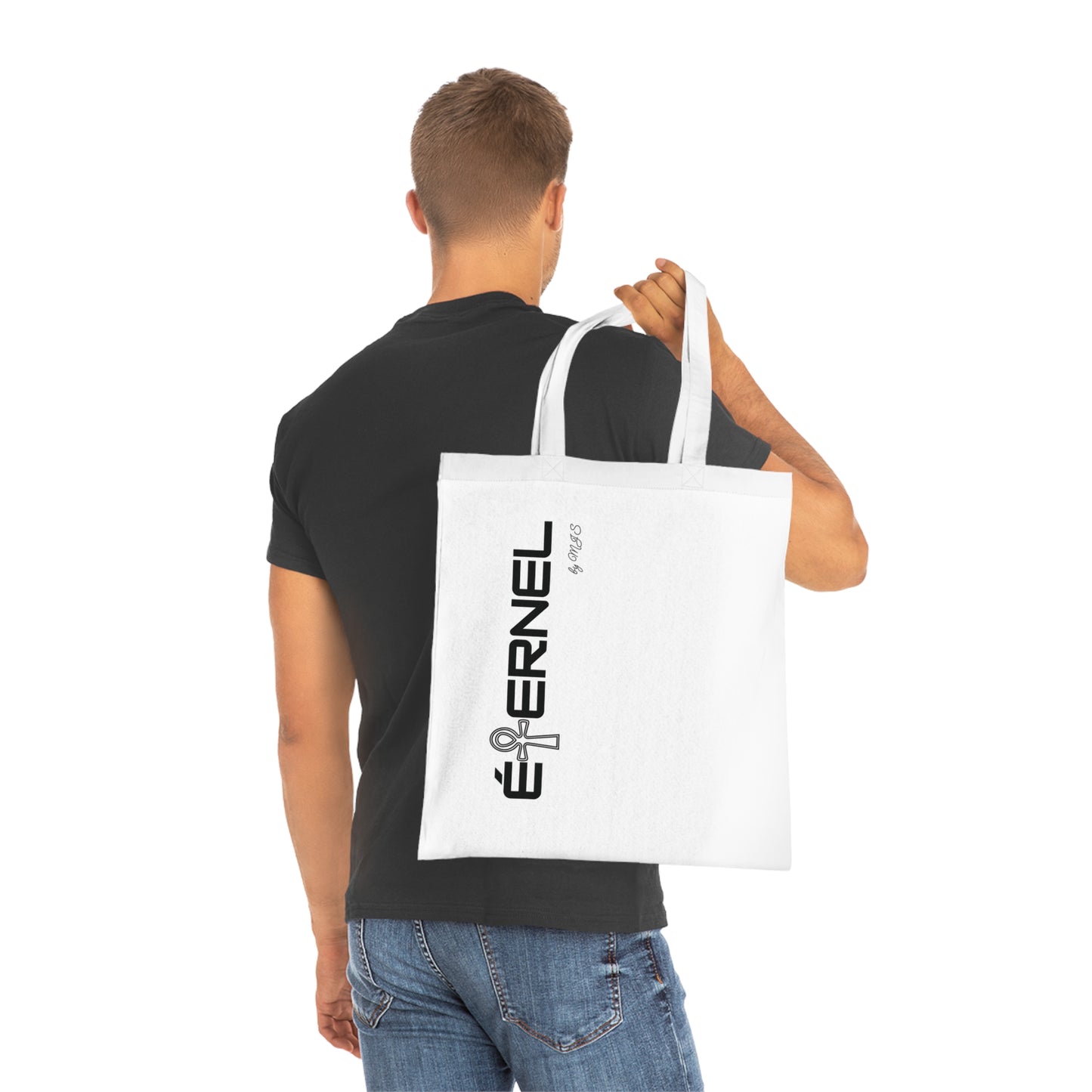 Black Cotton Tote