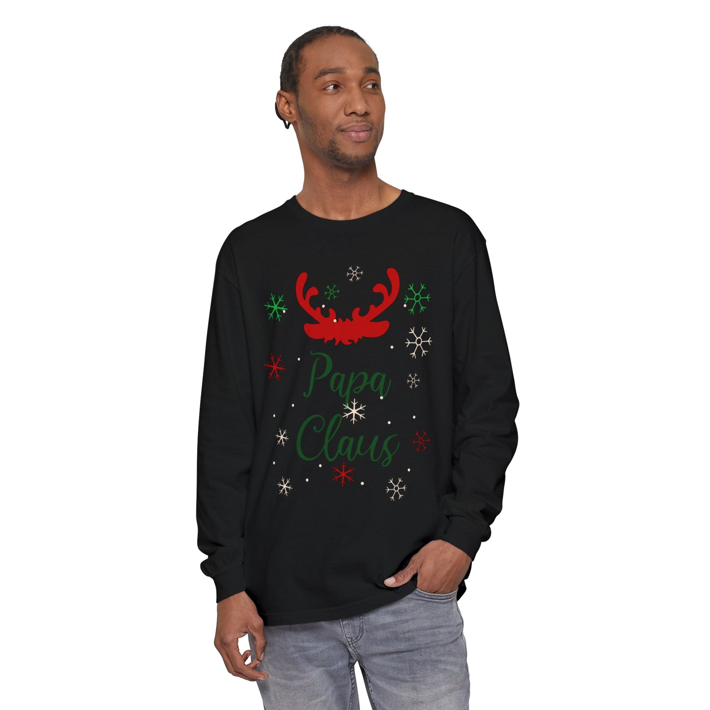 Christmas Papa Long Sleeve T-Shirt