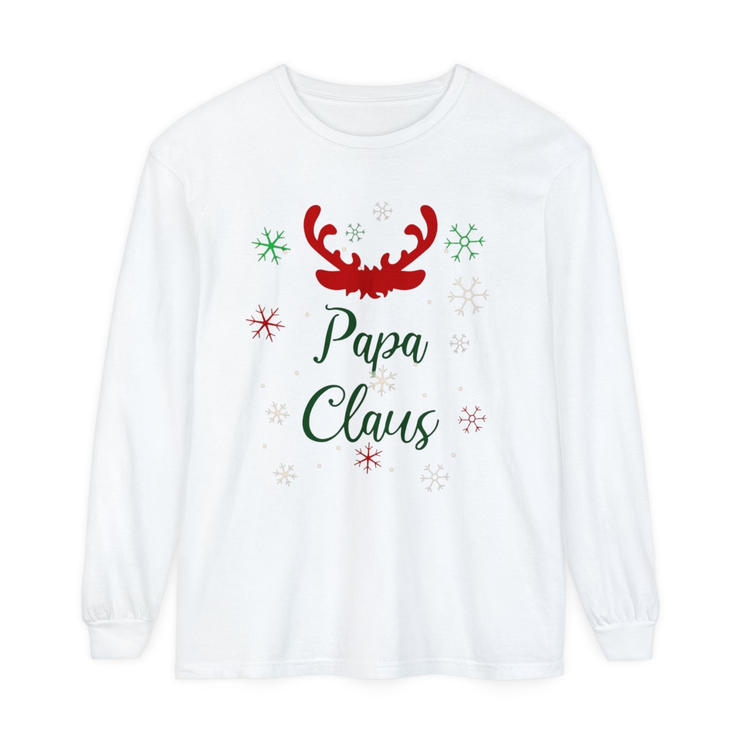 Christmas Papa Long Sleeve T-Shirt